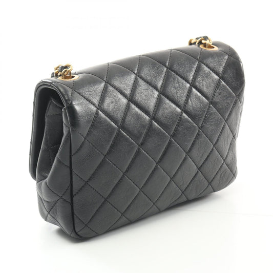 Chanel Leather Matelasse Shoulder Bag AS3000