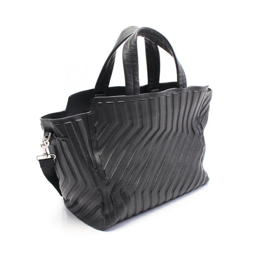 Balenciaga Leather CAR EAST-WEST Tote Bag