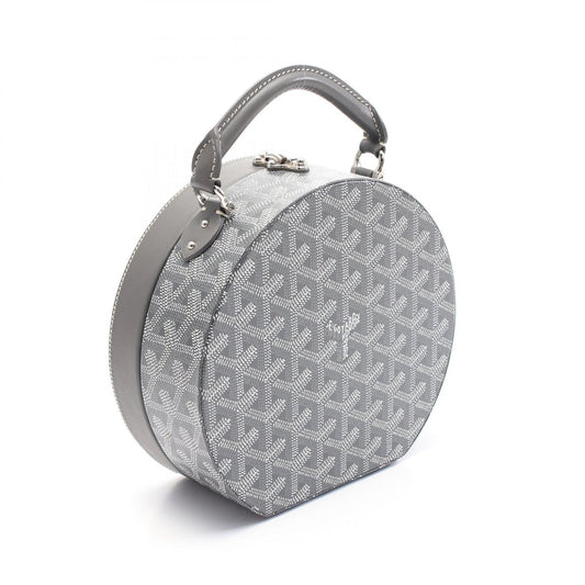 Goyard Hatbox Trunk Handbag PVC Leather