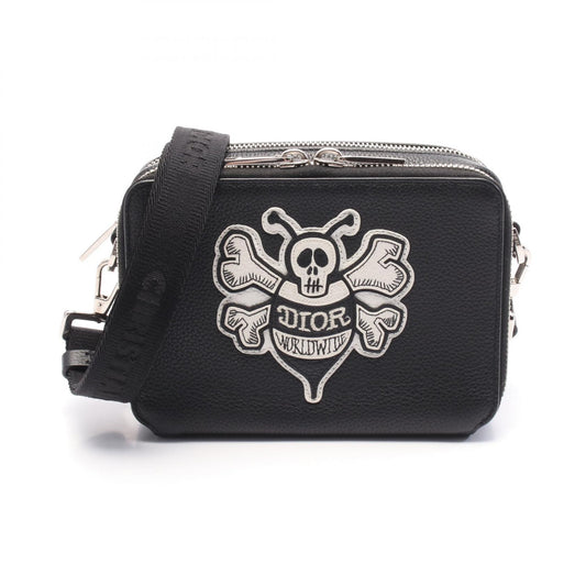 Dior Leather Strap Pouch Shoulder Bag