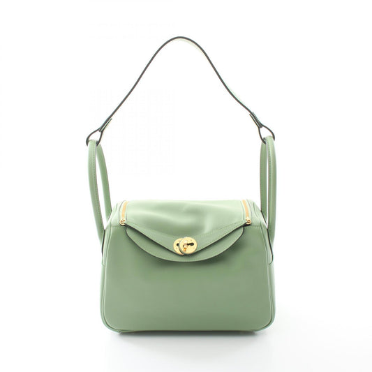 Hermes Lindy 26 Shoulder Bag Green