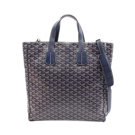Goyard Sac Voltaire Tote Bag PVC Canvas Leather