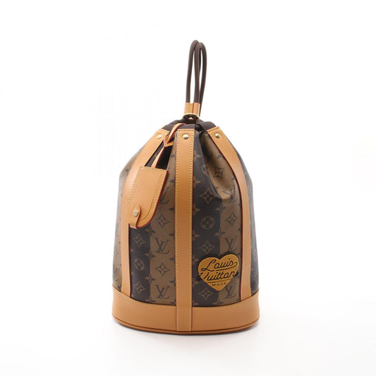 Louis Vuitton PVC Canvas Leather Messenger Bag M45968