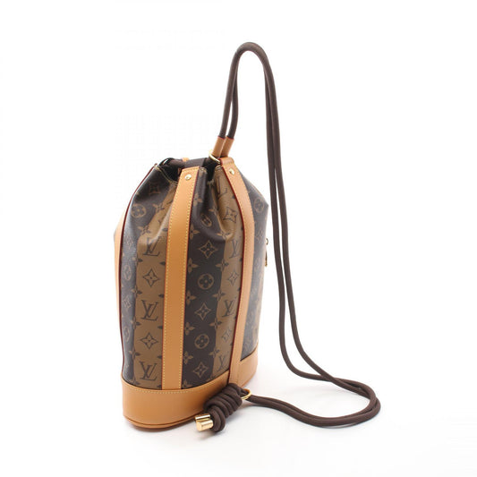 Louis Vuitton PVC Canvas Leather Messenger Bag M45968