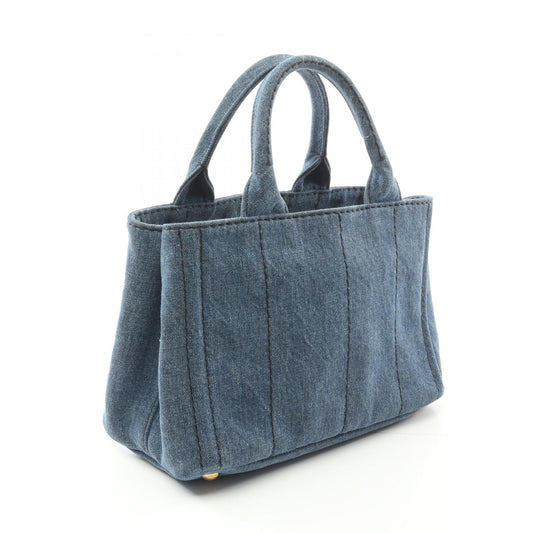 Prada Denim Canapa Tote Bag B2439G