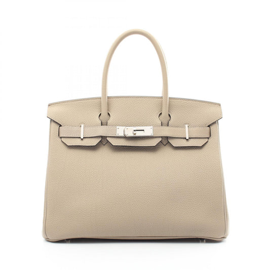 Hermes Birkin 30 Togo Handbag Beige