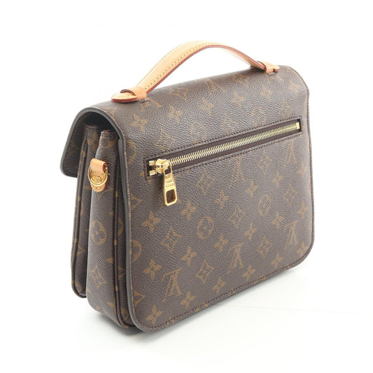 Louis Vuitton Pochette Metis MM Handbag Brown M44875