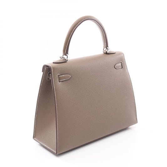 Hermes Kelly 25 Handbag Brown