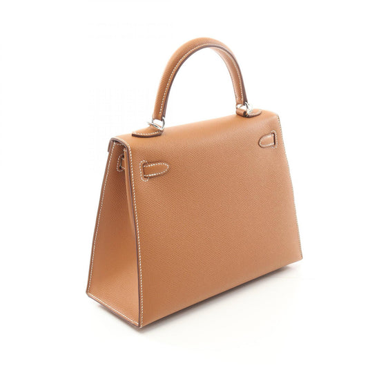 Hermes Kelly 25 Handbag Brown