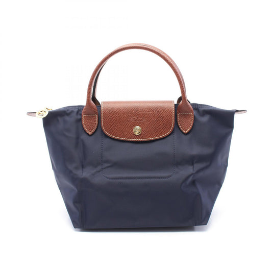 Longchamp Le Pliage S Tote Canvas Leather
