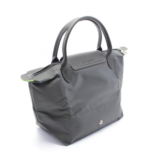 Longchamp Le Pliage Green S Tote Bag Canvas Leather