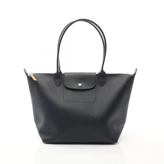 Longchamp Le Pliage City L Tote Bag Canvas Leather