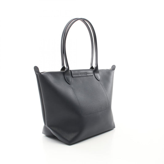 Longchamp Le Pliage City L Tote Bag Canvas Leather