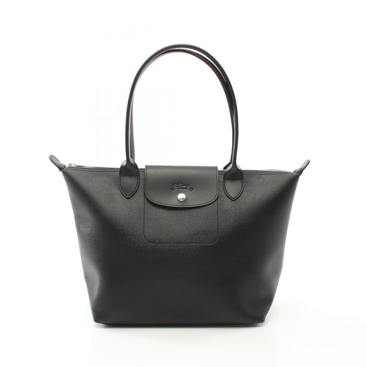 Longchamp Le Pliage City Tote Bag Canvas Leather