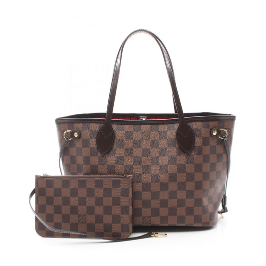 Louis Vuitton Neverfull PM Damier Ebene Tote Bag