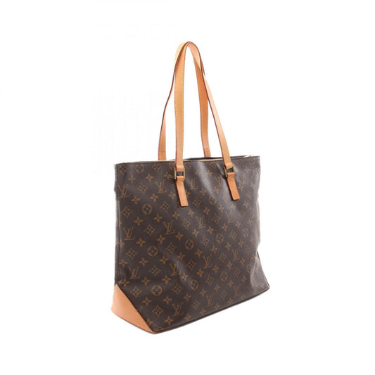 Louis Vuitton Cabas Mezzo Tote Bag Monogram Brown