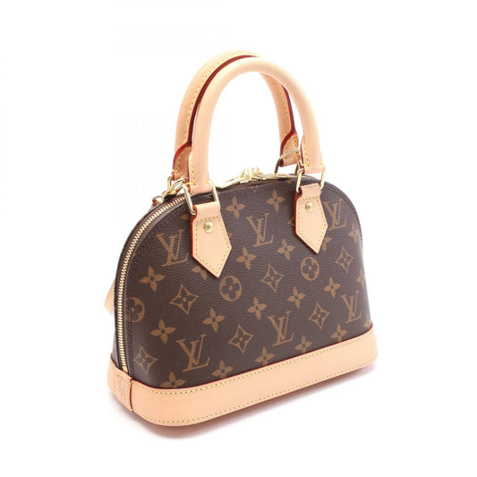 Louis Vuitton Alma BB Handbag Monogram Brown