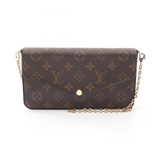 Louis Vuitton Monogram PVC Leather Pochette Felicie Bag M61276