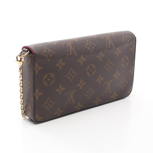 Louis Vuitton Monogram PVC Leather Pochette Felicie Bag M61276