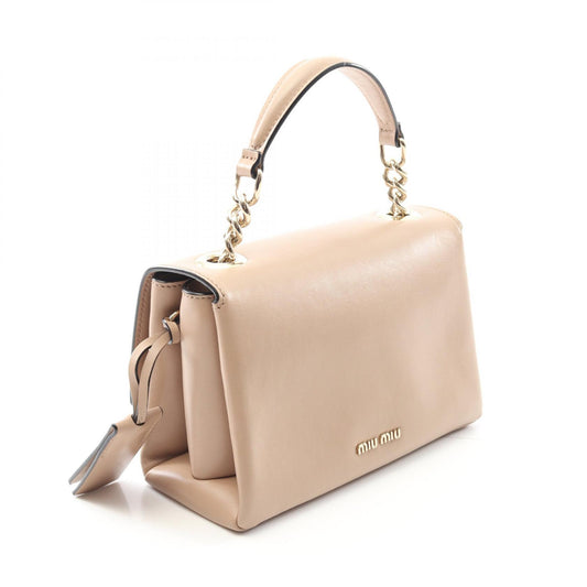 Miu Miu Leather Handbag 5BD017