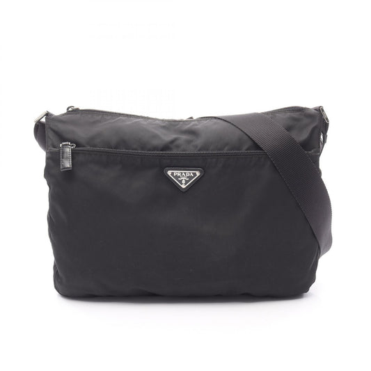 Prada Re-Nylon Leather Shoulder Bag