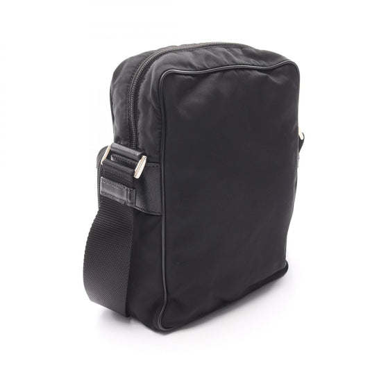 Prada Saffiano Leather Nylon Shoulder Bag