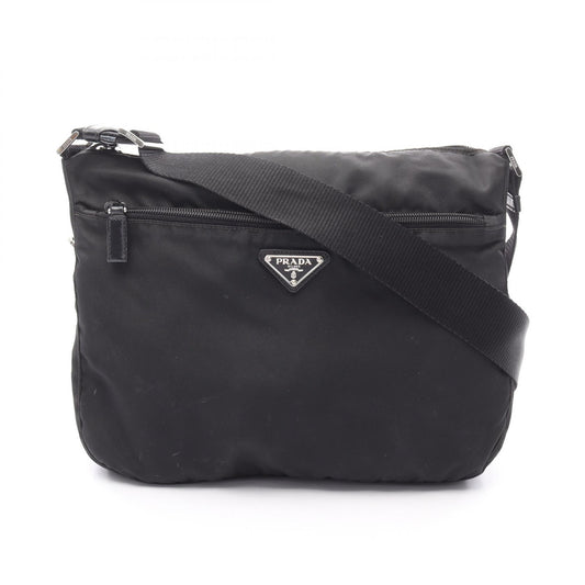 Prada Re-Nylon Leather Shoulder Bag
