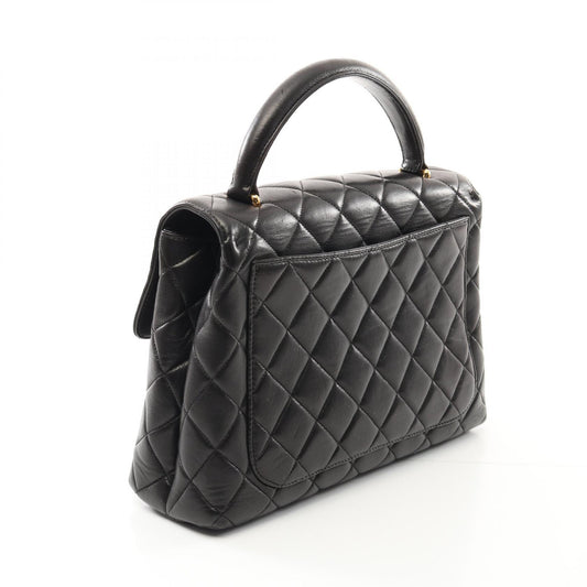 Chanel Matelasse Lambskin Handbag Black
