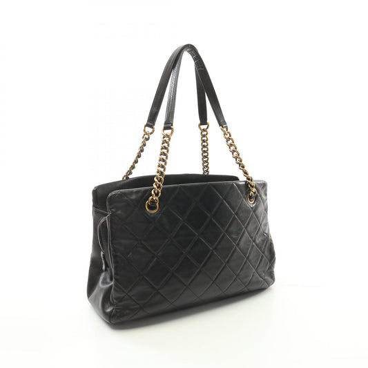 Chanel Lambskin Matelasse Shoulder Bag A67493