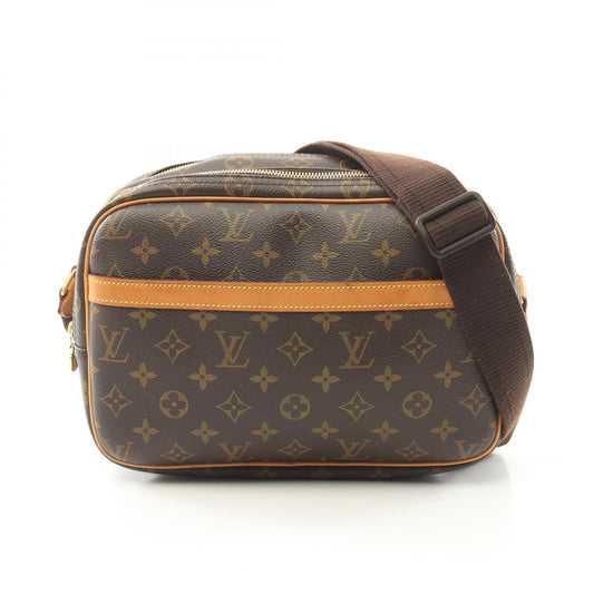 Louis Vuitton Reporter PM Shoulder Bag Brown M45254