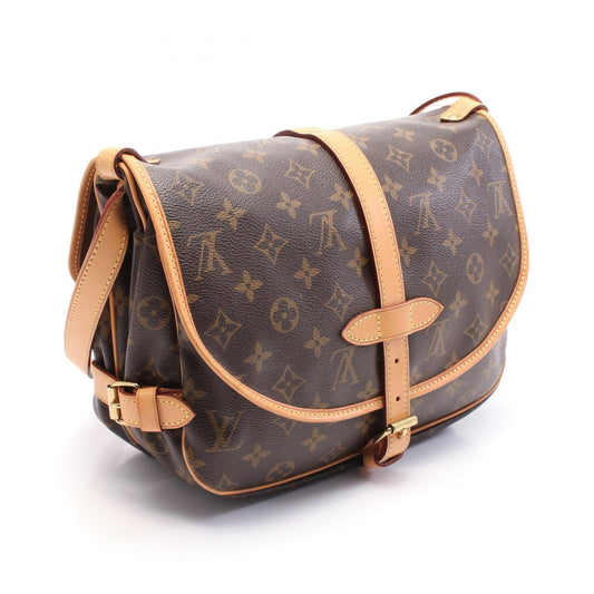 Louis Vuitton Monogram Saumur 30 Shoulder Bag M42256