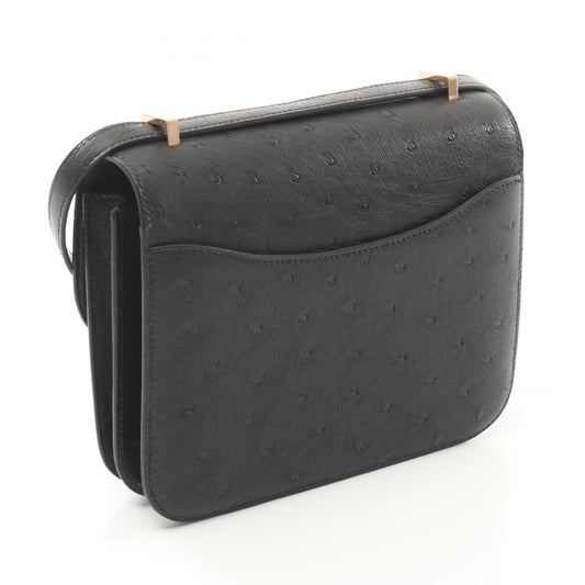 Hermes Constance 3 Mini Ostrich Shoulder Bag