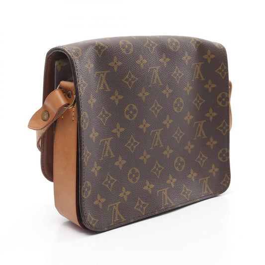Louis Vuitton Cartouchiere GM Shoulder Bag Brown