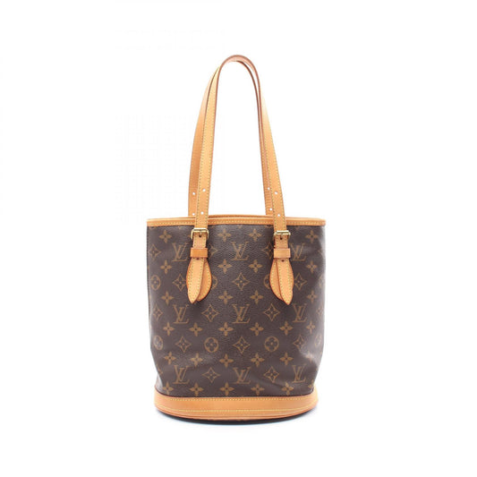Louis Vuitton Monogram Bucket PM Handbag M42238