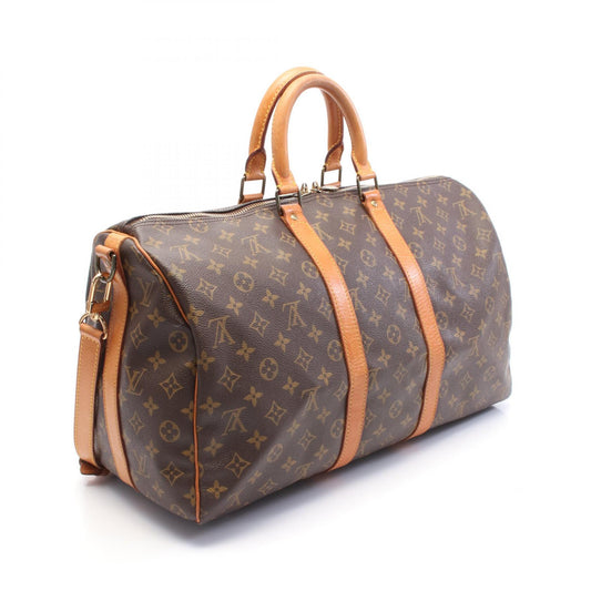 Louis Vuitton Monogram Canvas Leather Boston Bag