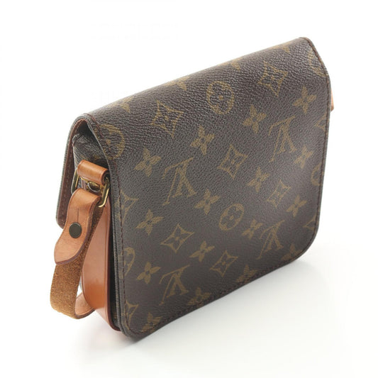 Louis Vuitton Cartouchiere PM Shoulder Bag Brown