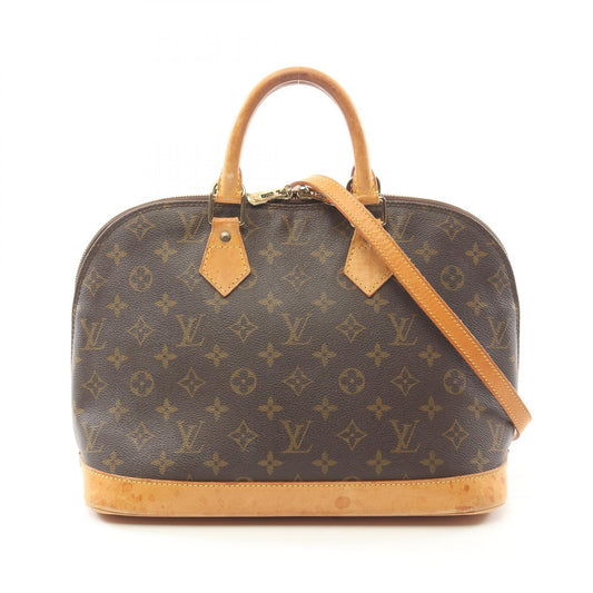 Louis Vuitton Alma PM Handbag Monogram Brown