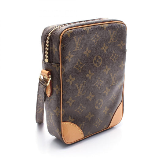 Louis Vuitton Danube Shoulder Bag Monogram Brown