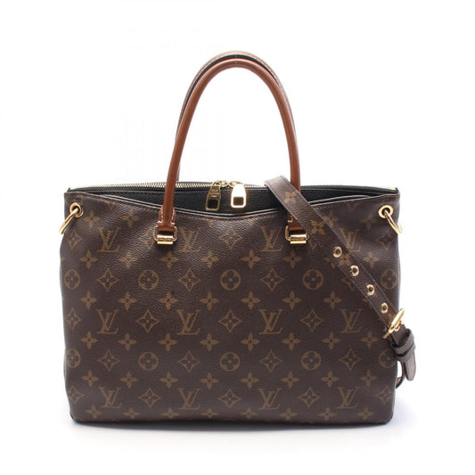 Louis Vuitton Monogram Canvas Leather Handbag M41064