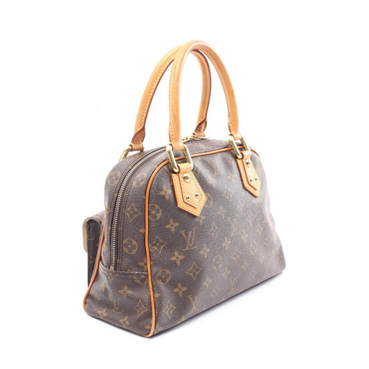 Louis Vuitton Manhattan PM Handbag Monogram Brown
