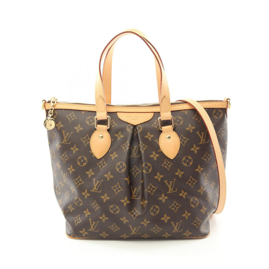 Louis Vuitton Palermo PM Handbag Monogram Brown