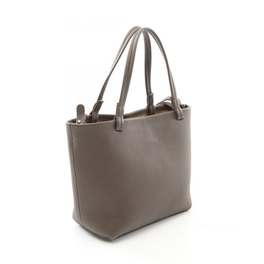 The Row Park Tote Small Leather Bag