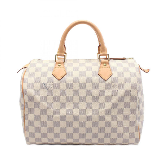 Louis Vuitton Speedy 30 Handbag Damier Azur N41533