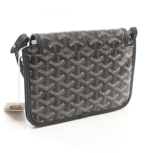 Goyard Plume PVC Canvas Leather Shoulder Bag