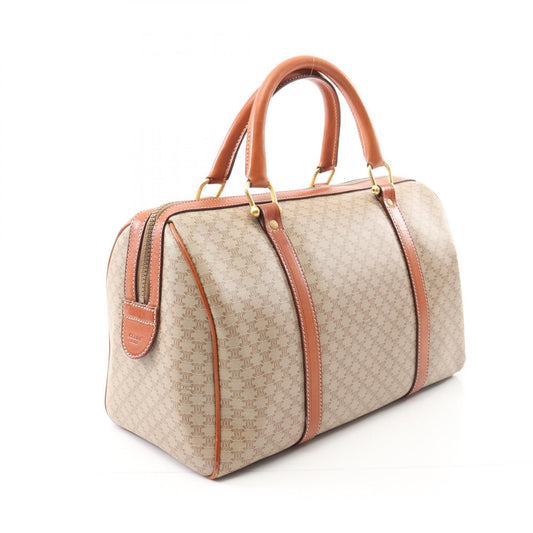 Celine Macadam Boston Bag PVC Coated Canvas Leather