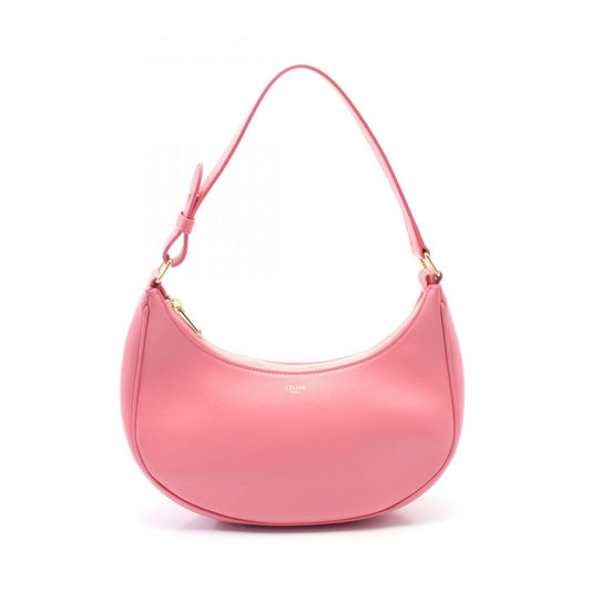 Celine AVA Leather Shoulder Bag Pink
