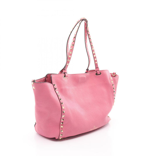 Valentino Rockstud Leather Tote Bag