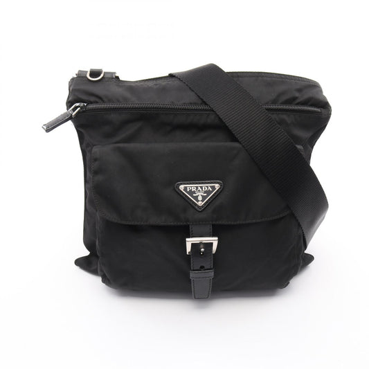 Prada Re-Nylon Leather Shoulder Bag BT0573