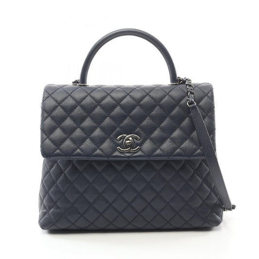 Chanel Coco Handle Matelasse Leather Handbag