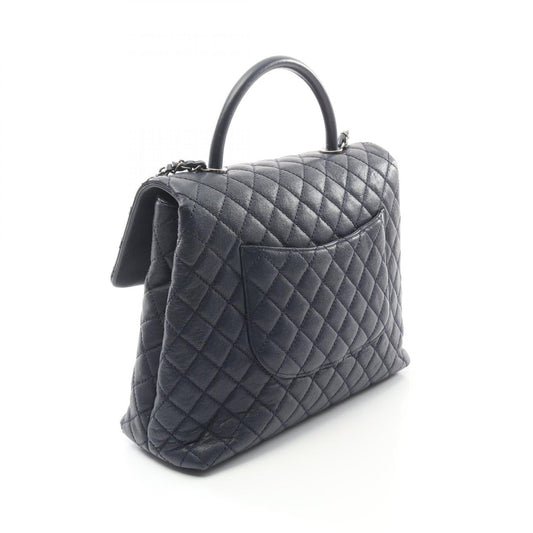 Chanel Coco Handle Matelasse Leather Handbag